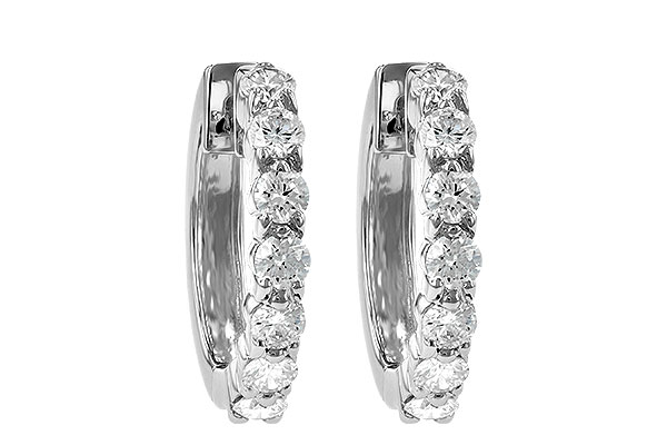 A204-03384: EARRINGS 1.00 CT TW