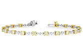 A206-78902: BRACELET 2.80 YELLOW DIA 4.01 TW