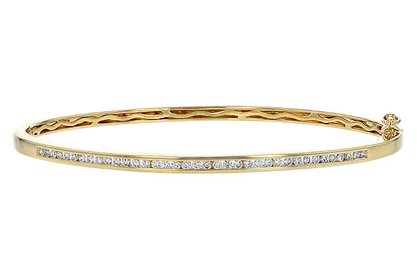 A207-68857: BANGLE BRACELET .50 TW
