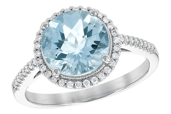 A208-60666: LDS RG 2.08 AQUAMARINE 2.27 TGW