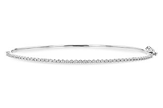 A208-63439: BANGLE BRACELET .50 TW