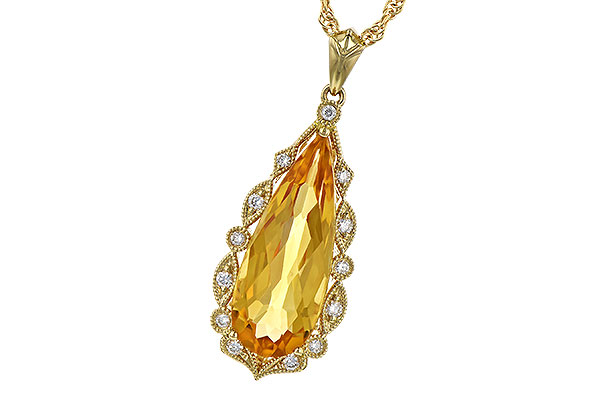 A291-30666: NECK 3.38 CITRINE 3.50 TGW
