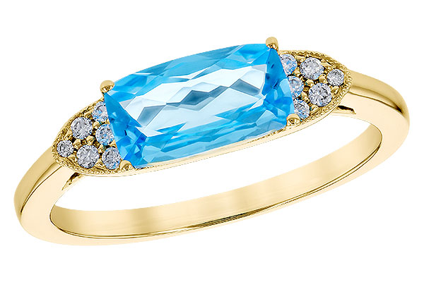 A292-18820: LDS RG 1.44 BLUE TOPAZ 1.52 TGW