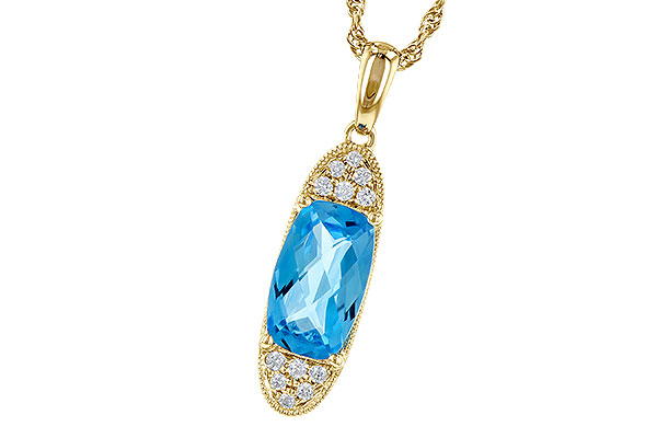 A292-18848: NECK 2.02 BLUE TOPAZ 2.12 TGW