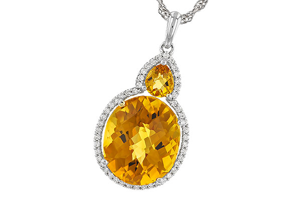A292-23402: NECK 5.70 TW CITRINE 5.85 TGW (13x11 OVAL)