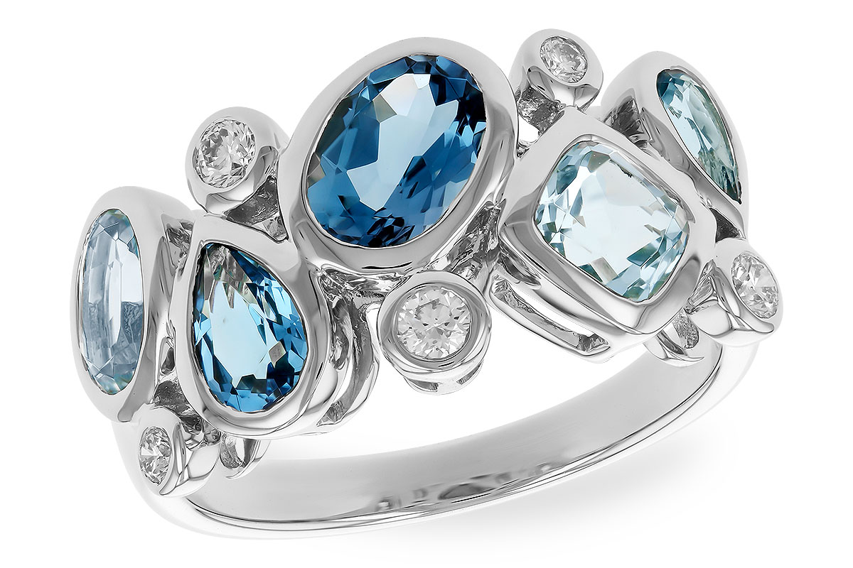 A292-24275: LDS RG 2.57 BLUE TOPAZ TW 2.75 TGW