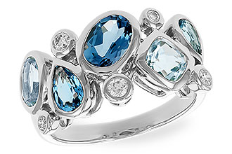 A292-24275: LDS RG 2.57 BLUE TOPAZ TW 2.75 TGW