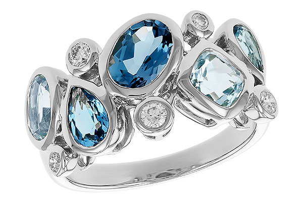 A292-24275: LDS RG 2.57 BLUE TOPAZ TW 2.75 TGW