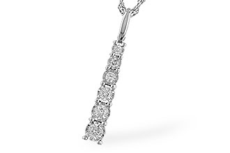 A292-27011: NECKLACE .25 TW