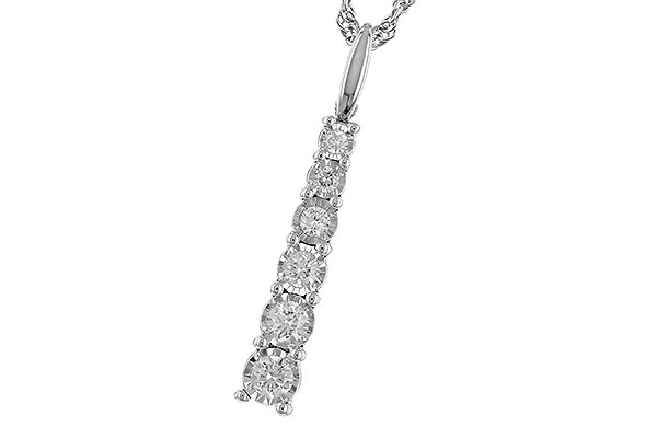 A292-27011: NECKLACE .25 TW