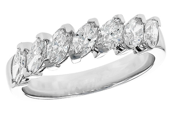 A293-09775: LDS DIA WED RG 1.00 TW (7 MARQUISE)