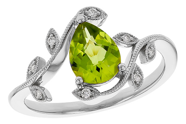 A293-11611: LDS RG 1.16 PERIDOT 1.22 TGW (8x6MM PER)