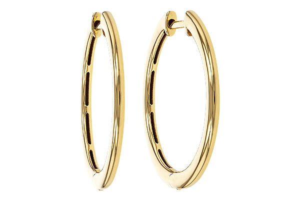 A293-17020: GOLD EARRINGS (24MM)