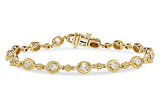 A293-17075: BRACELET 1.25 TW OVAL DIAS (7")