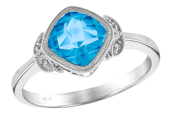 B204-97948: LDS RG 1.63 BLUE TOPAZ 1.65 TGW