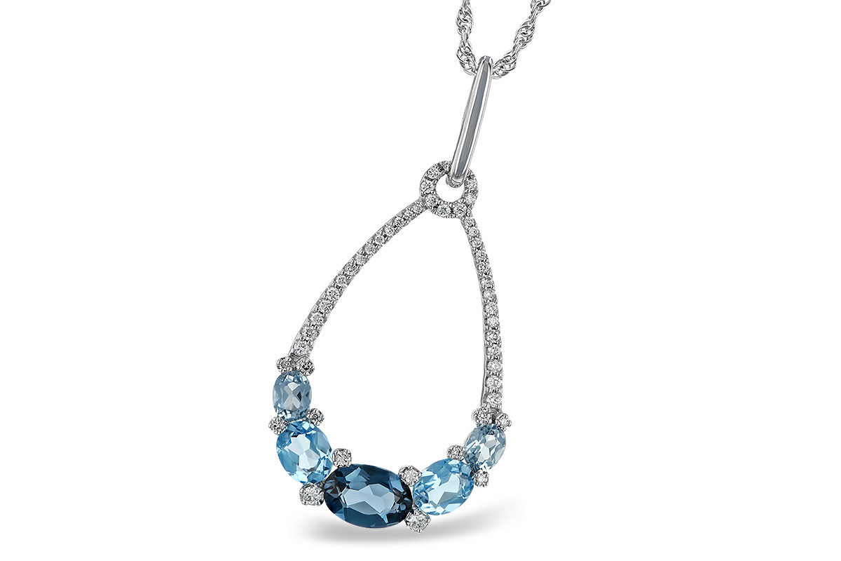 B205-86129: NECK 1.76 BLUE TOPAZ 1.96 TGW