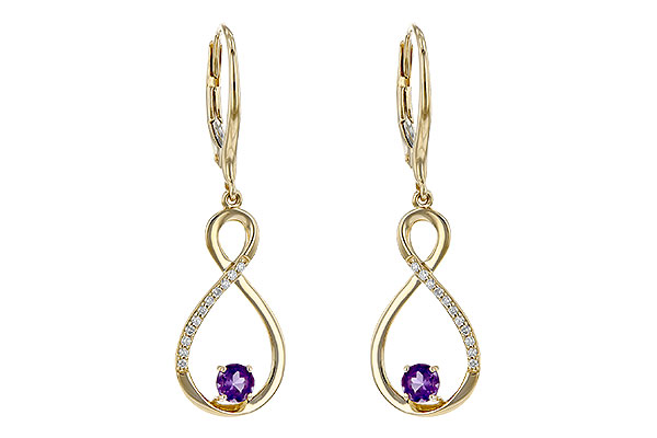 B208-63448: EARR .27 AMETHYST .35 TGW