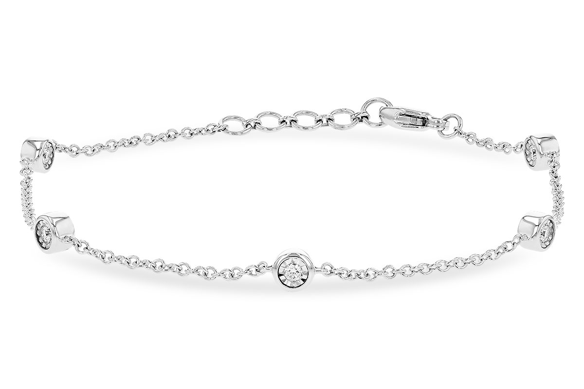 B291-35193: BRACELET .25 TW (7.25")