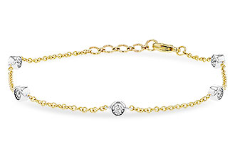 B291-35193: BRACELET .25 TW (7.25")