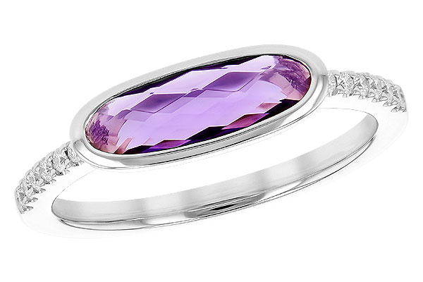 B291-36148: LDS RG .92 AMETHYST 1.02 TGW
