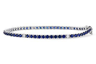 B293-10702: BRACELET 3.27 TW SAPP 3.52 TGW (7")