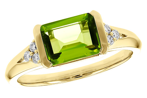 B293-16120: LDS RG 1.52 PERIDOT 1.61 TGW (8X6MM PER)