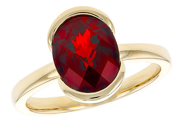 B294-00666: LDS RG 2.95 GARNET (10X8MM)