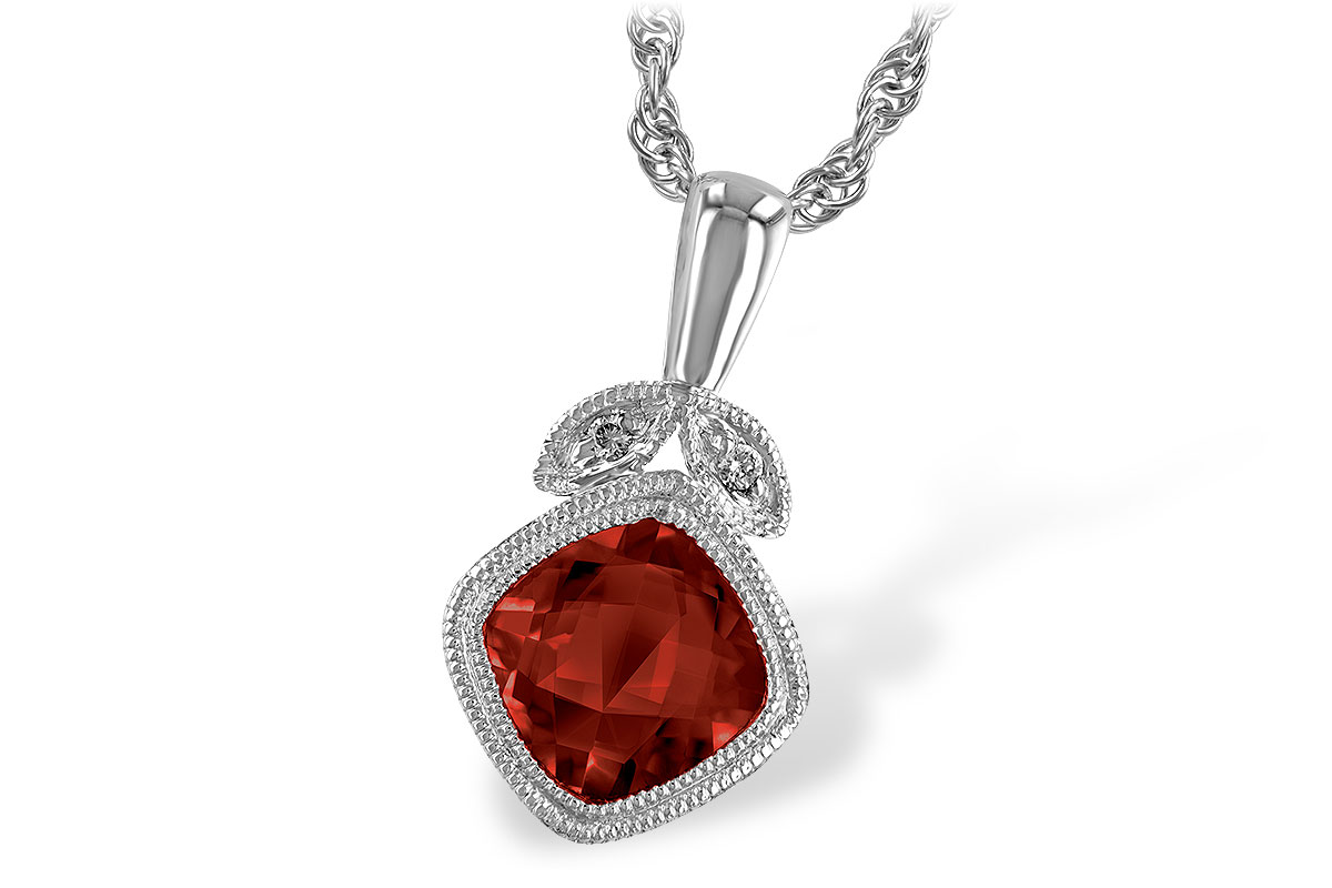 C202-26138: NECK 1.09 GARNET 1.10 TGW