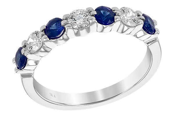 C204-03393: LDS WED RG .61 TW SAPP 1.00 TGW