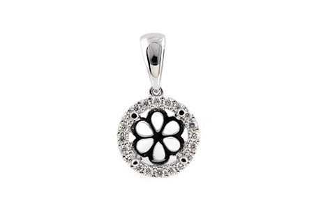 C204-95266: SEMI PENDANT .14 TW