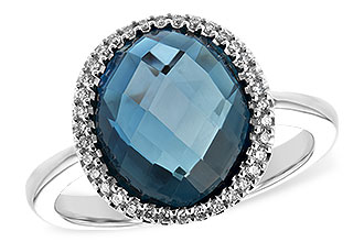 C207-66102: LDS RG 5.31 LONDON BLUE TOPAZ 5.45 TGW