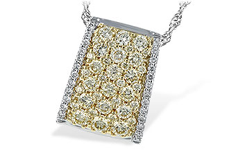 C207-66129: NECK .95 YELLOW DIAS 1.09 TW