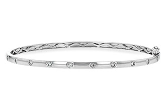 C207-68857: BANGLE BRACELET .40 TW
