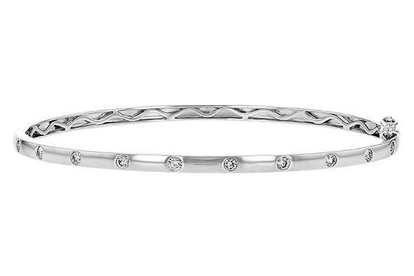 C207-68857: BANGLE BRACELET .40 TW