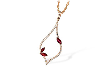 C208-55229: NECK .36 RUBY .56 TGW