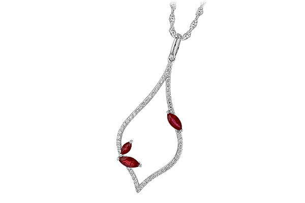 C208-55229: NECK .36 RUBY .56 TGW