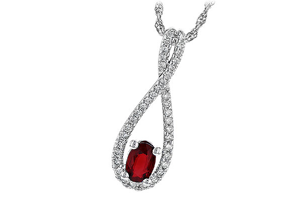 C208-57029: NECK .50 RUBY .74 TGW