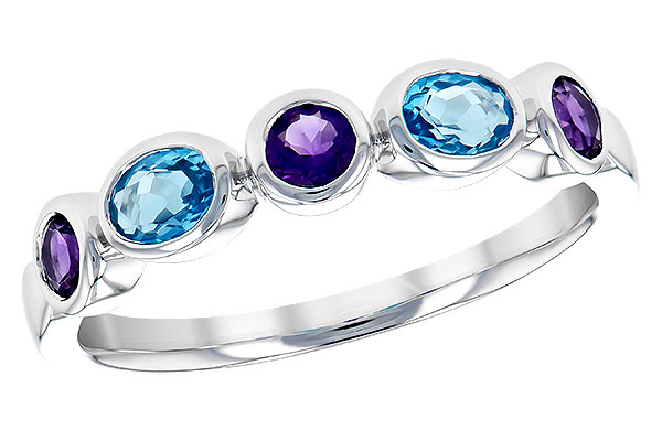 C291-30675: LDS RG .65 SEMI-PRECIOUS TW (AMY,BLUE TOPAZ)
