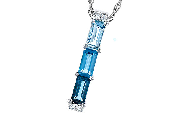 C291-30684: NECK 1.26 BLUE TOPAZ 1.30 TGW