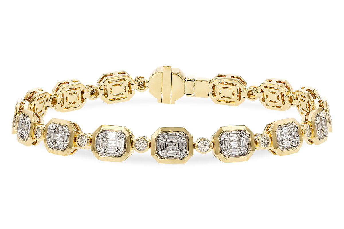 C293-09775: BRACELET 1.02 BAG 1.30 TW