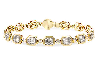 C293-09775: BRACELET 1.02 BAG 1.30 TW