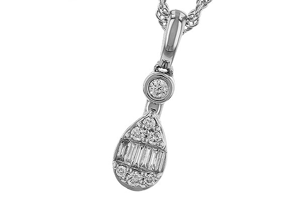 C293-10638: NECKLACE .05 BAG .14 TW