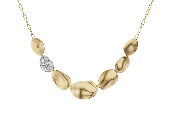 C293-10711: NECKLACE .38 TW (18")