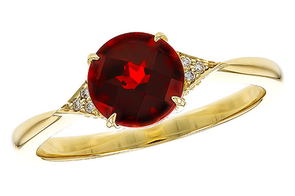 C293-16111: LDS RG 1.46 GARNET 1.48 TGW (7MM RD)