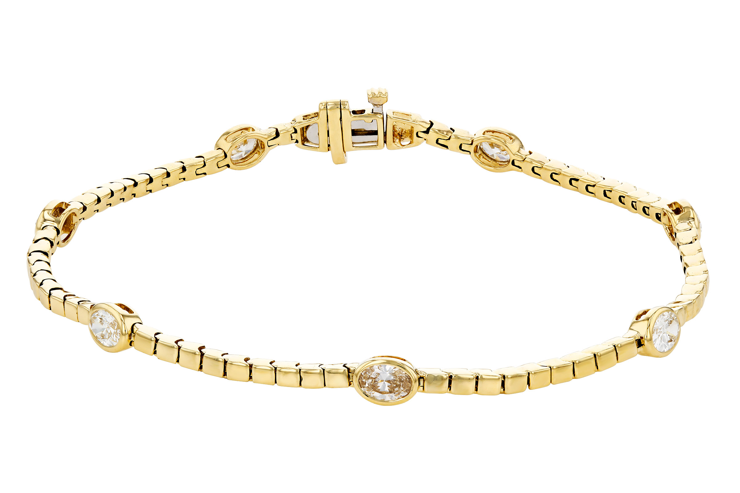 C294-02511: BRACELET 1.30 TW OVAL DIA (7")
