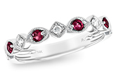 D111-29766: LDS WED RG .20 RUBY .26 TGW