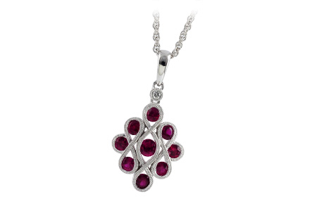D204-93429: NECK .85 RUBY .87 TGW