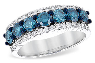 D207-67047: LDS WED RG 1.26 BLUE DIAS 1.70 TGW