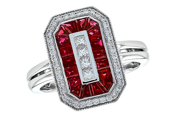 D208-57993: LDS RG 1.05 TW RUBY 1.36 TGW