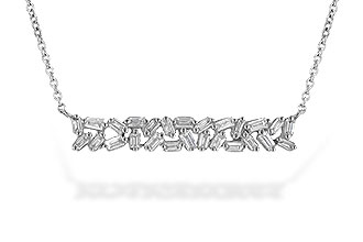 D208-59729: NECK .24 TW BAGUETTES